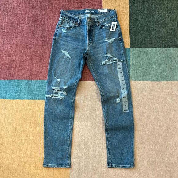 Mid rise boyfriend jeans - Picture 1 of 6